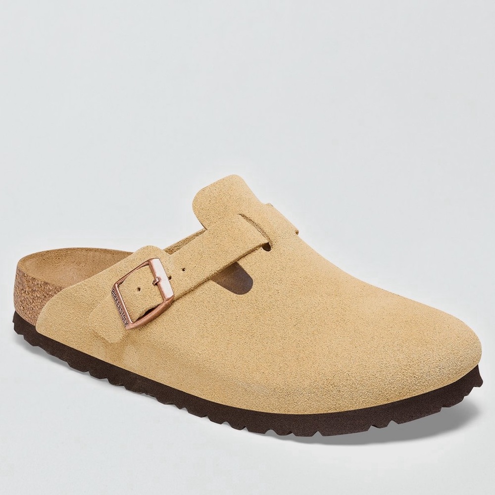 new sand color birkenstock clogs